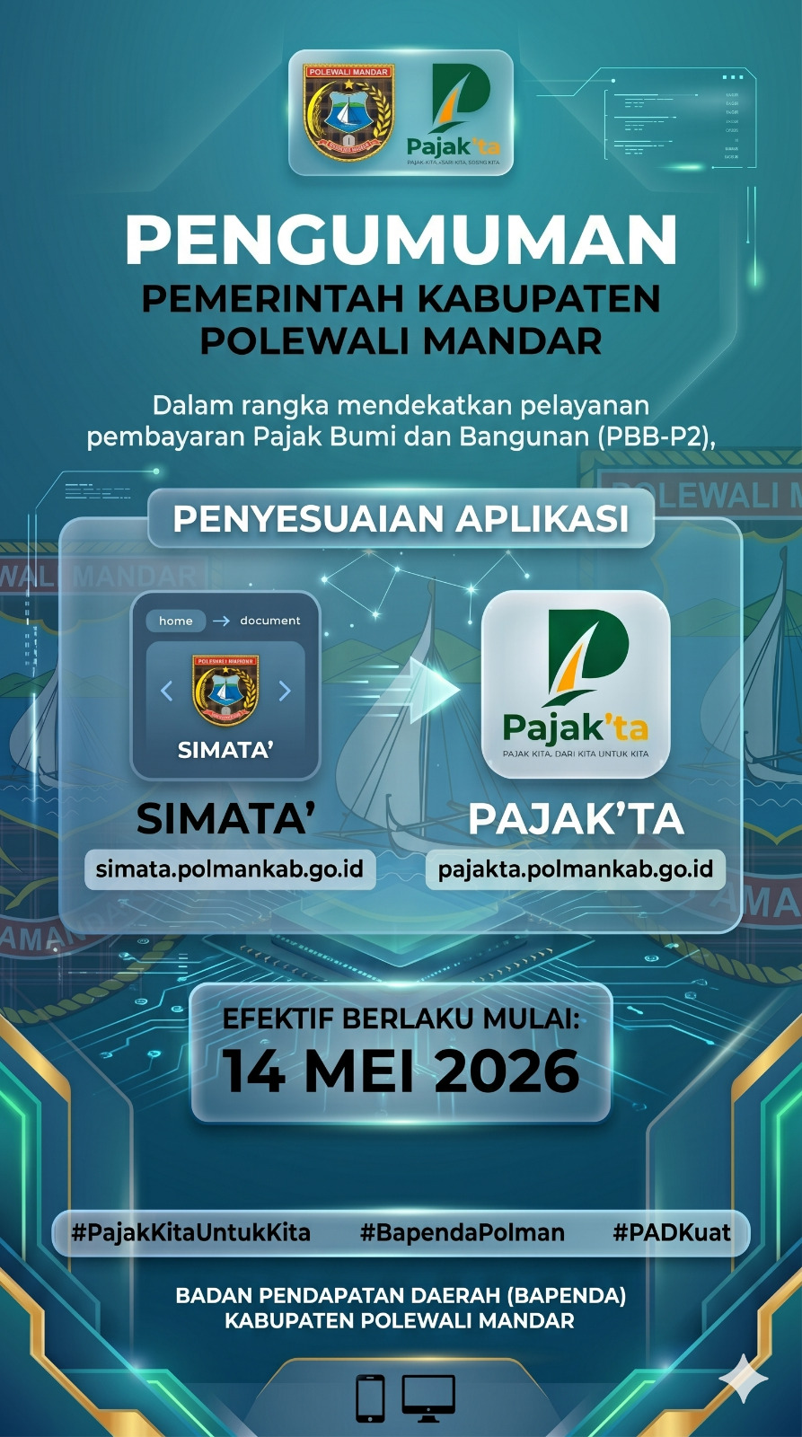 Layanan Informasi PBB Polewali Mandar