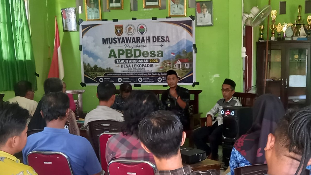 Perubahan Penjabaran Anggaran Pendapatan dan Belanja Desa (APBDesa) Tahun Anggaran 2026